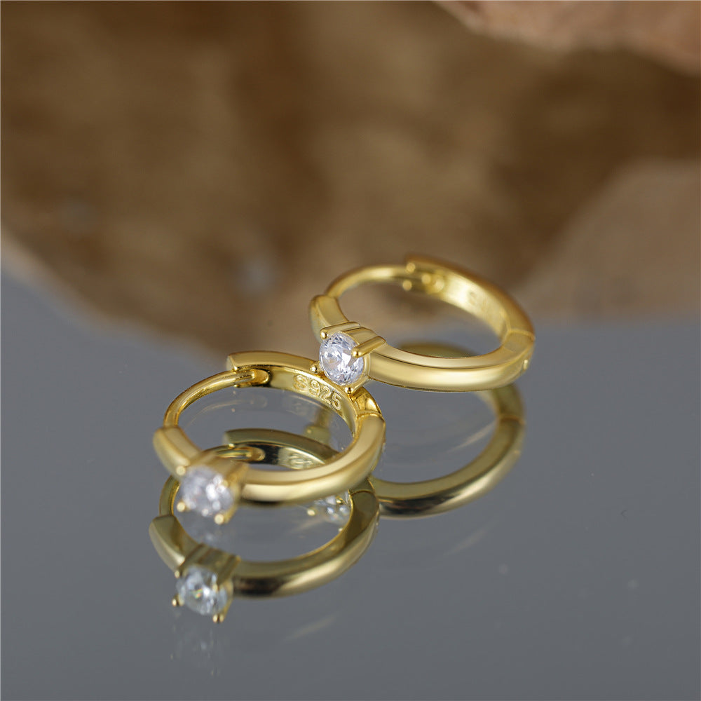 Aurielle – Stylish Solitaire Earrings