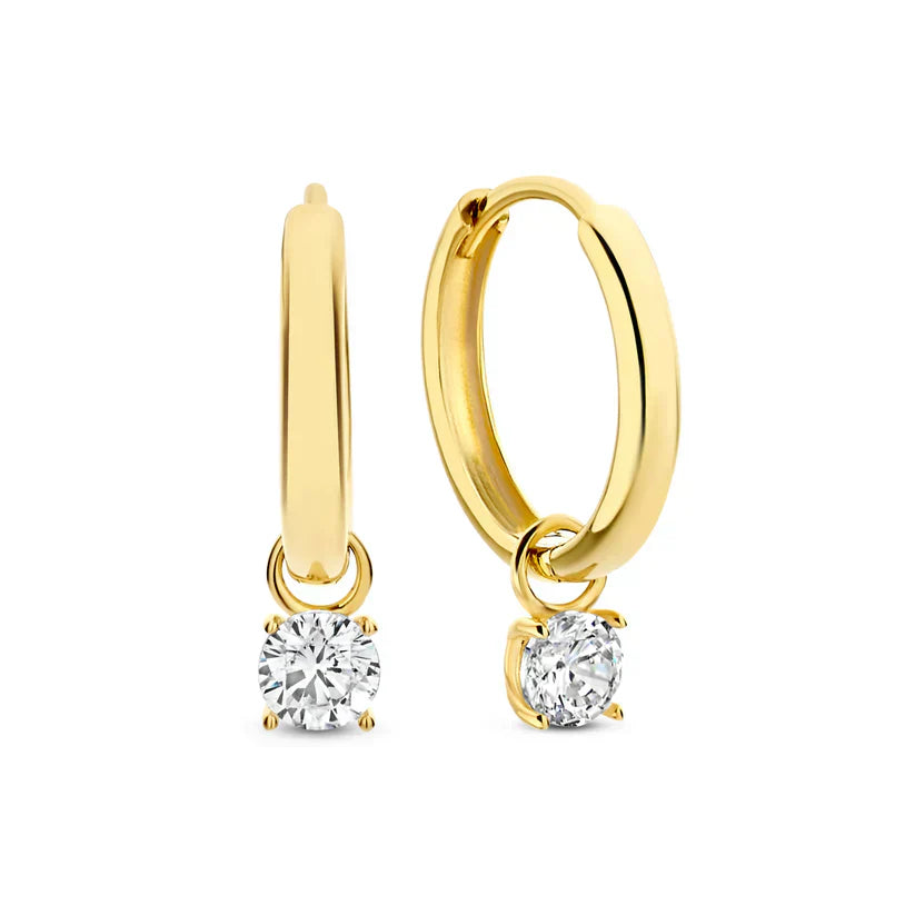 Lunara – Earrings with elegant stones