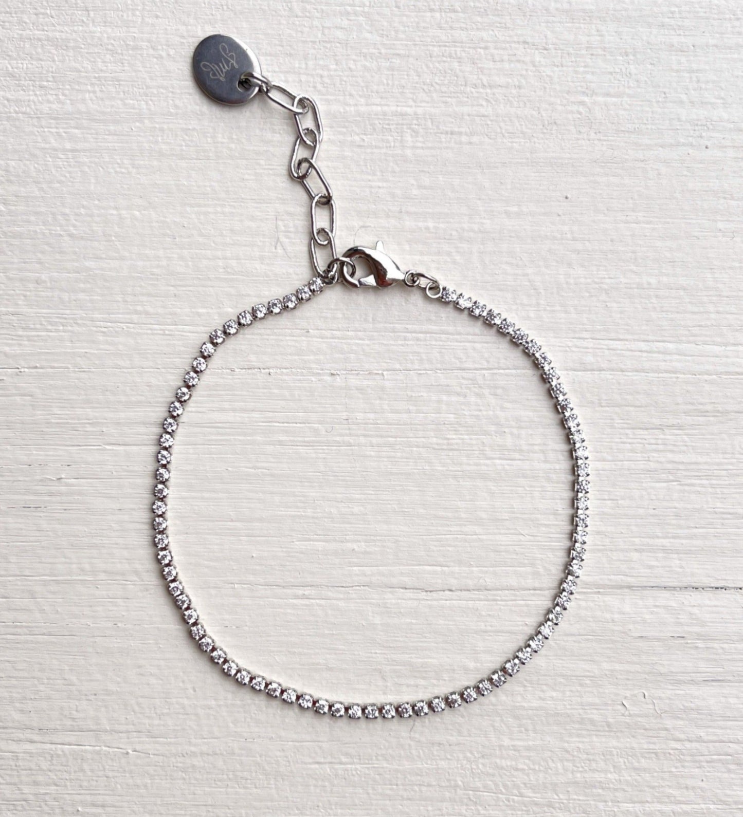 Mini Crystal Tennis Bracelet