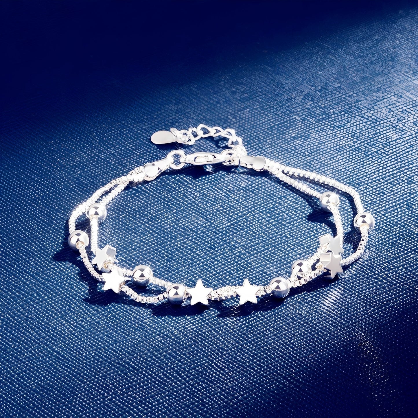 Yuna – Bracelet Double Circle Star Korean Style