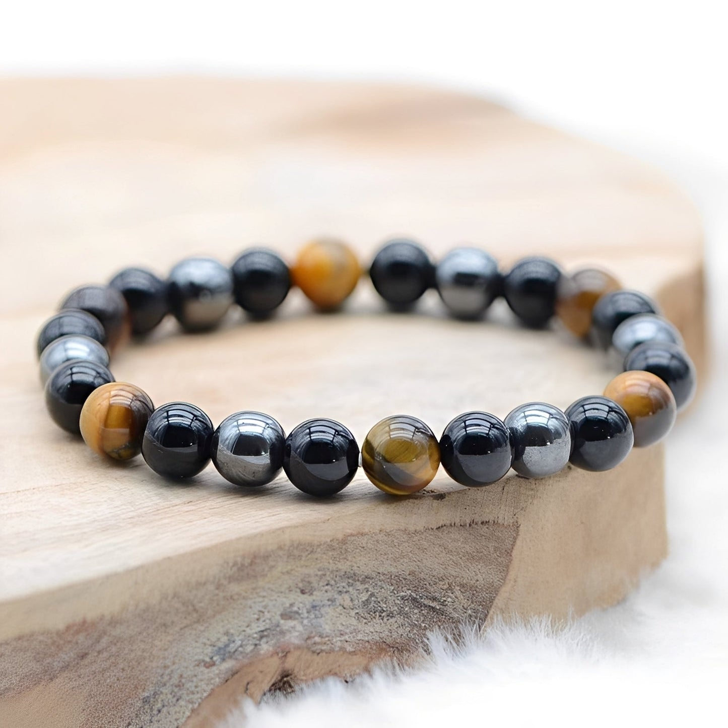Kiarra – Bracelet with Triple Protection made of Natural Stones