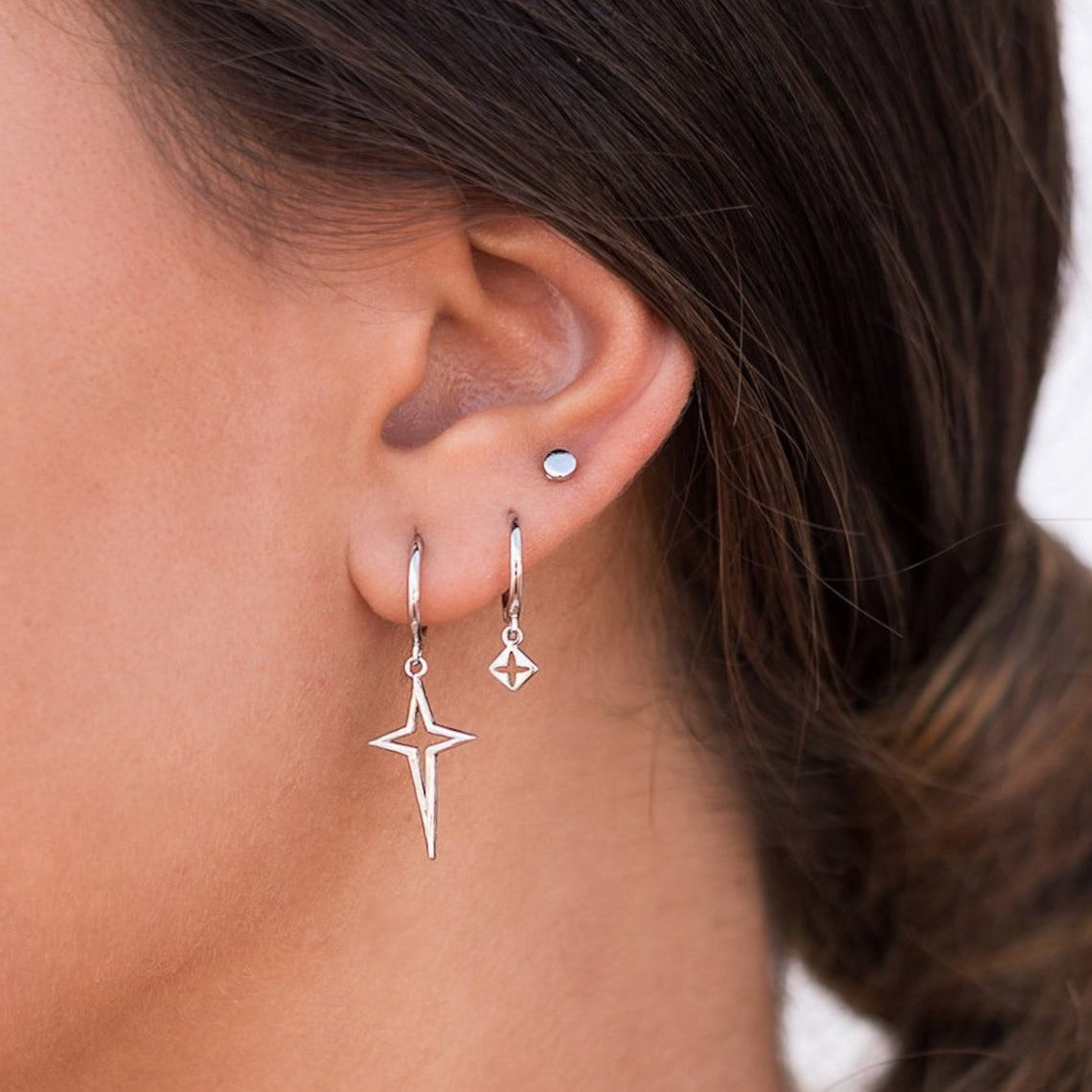 Small Round Dot - Simple Ear Studs