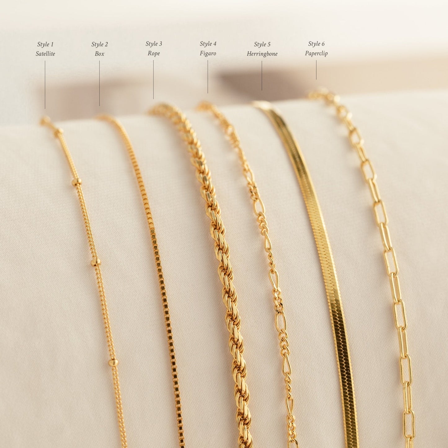 Chain Bracelets - Simple Layered Bracelets