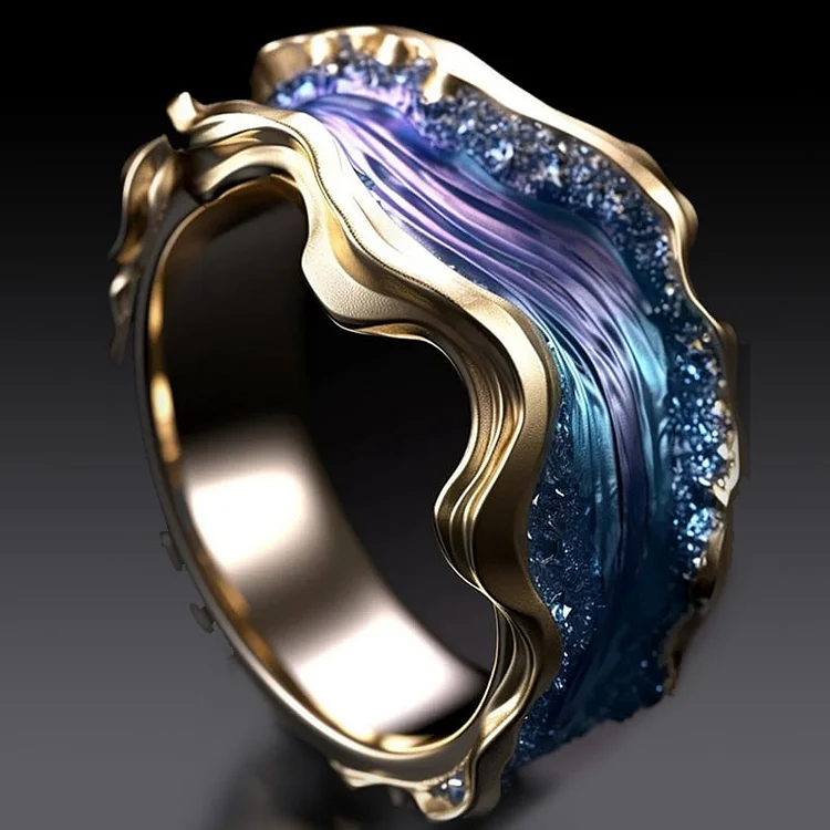 Nerina – Golden Coastal Ring Influenced by the Sea