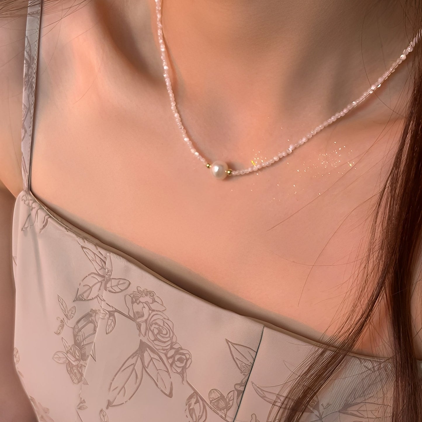 Claire – Stylish pearl necklace