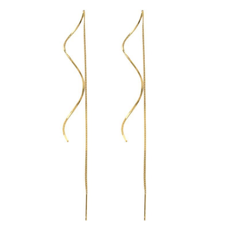 Adison – Earrings with Spiral Tassels