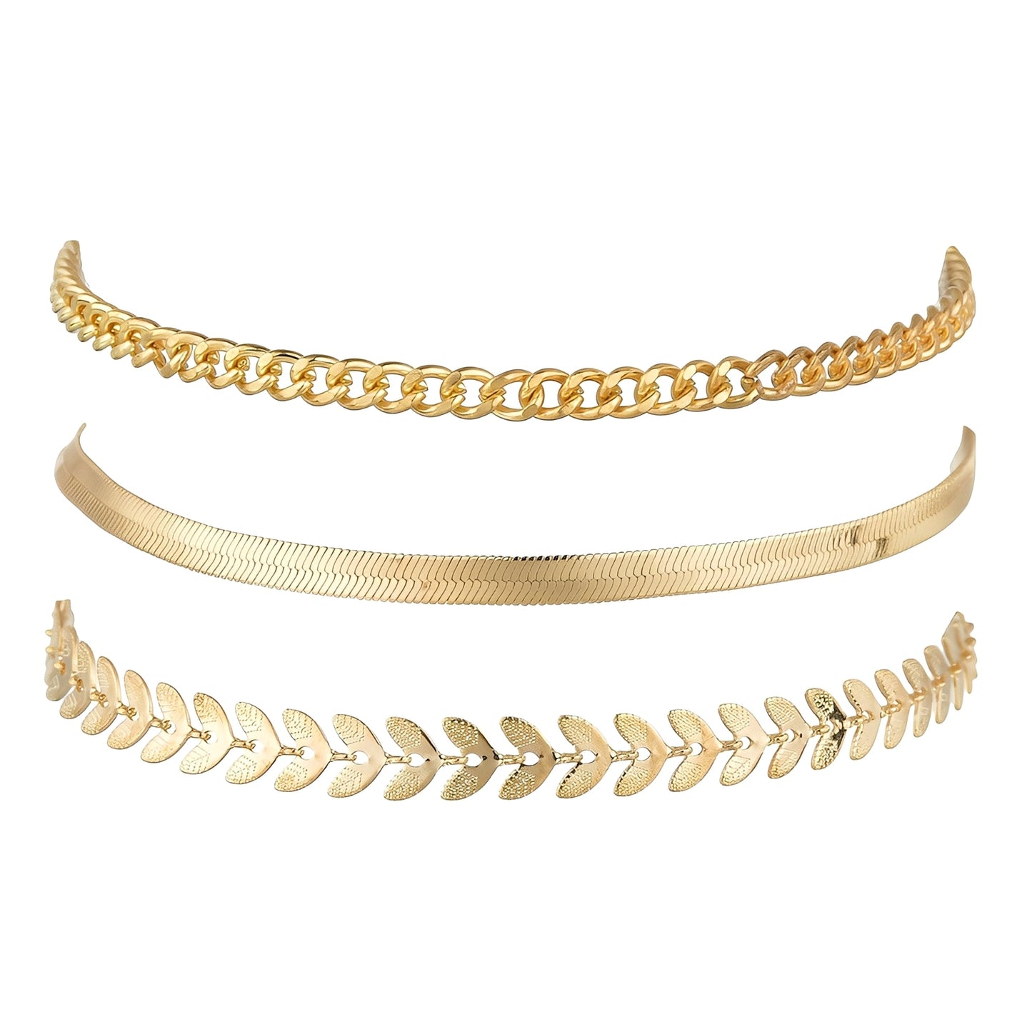 Odelia – Stylish Golden Anklet