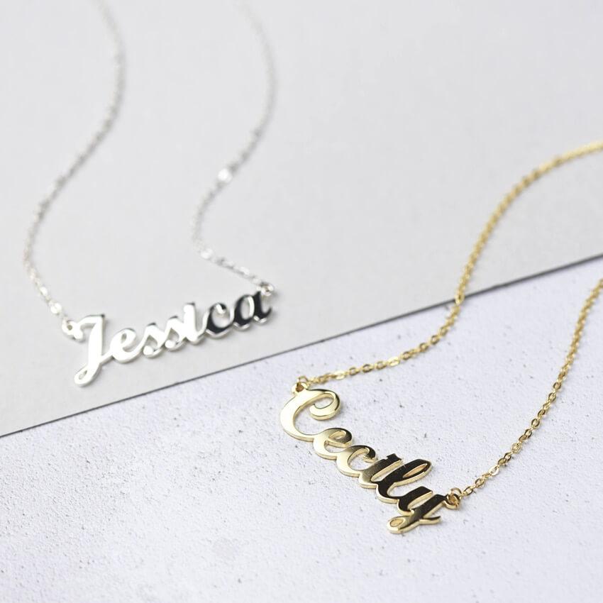 Soline – Custom name necklace