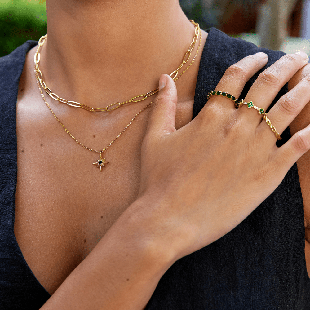 Mara – Paperclip Chain Gold Color