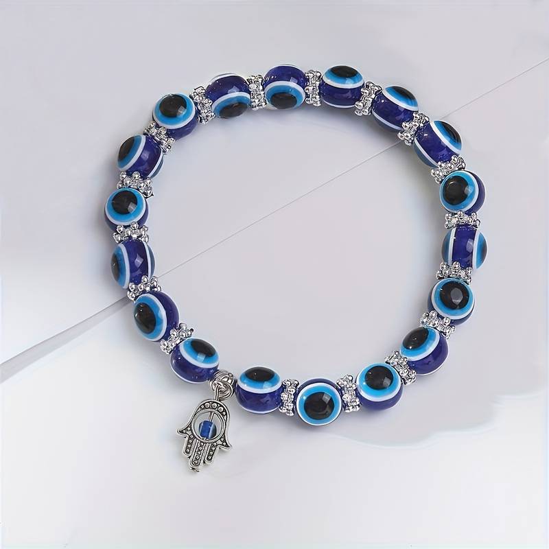 Evil Eye Ocean Style Anklet - Karma and Luck Anklet