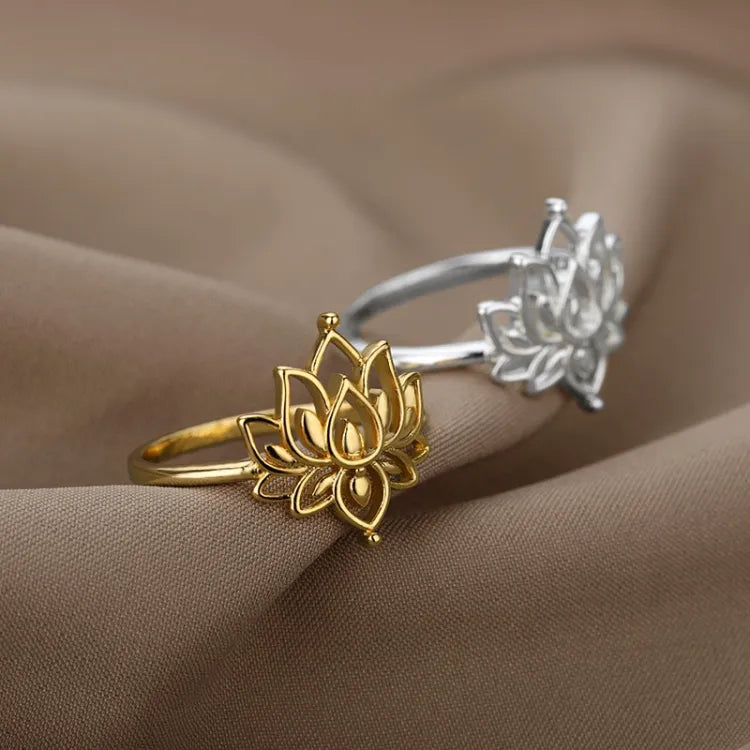 Lotus Flower - Elegant Ring