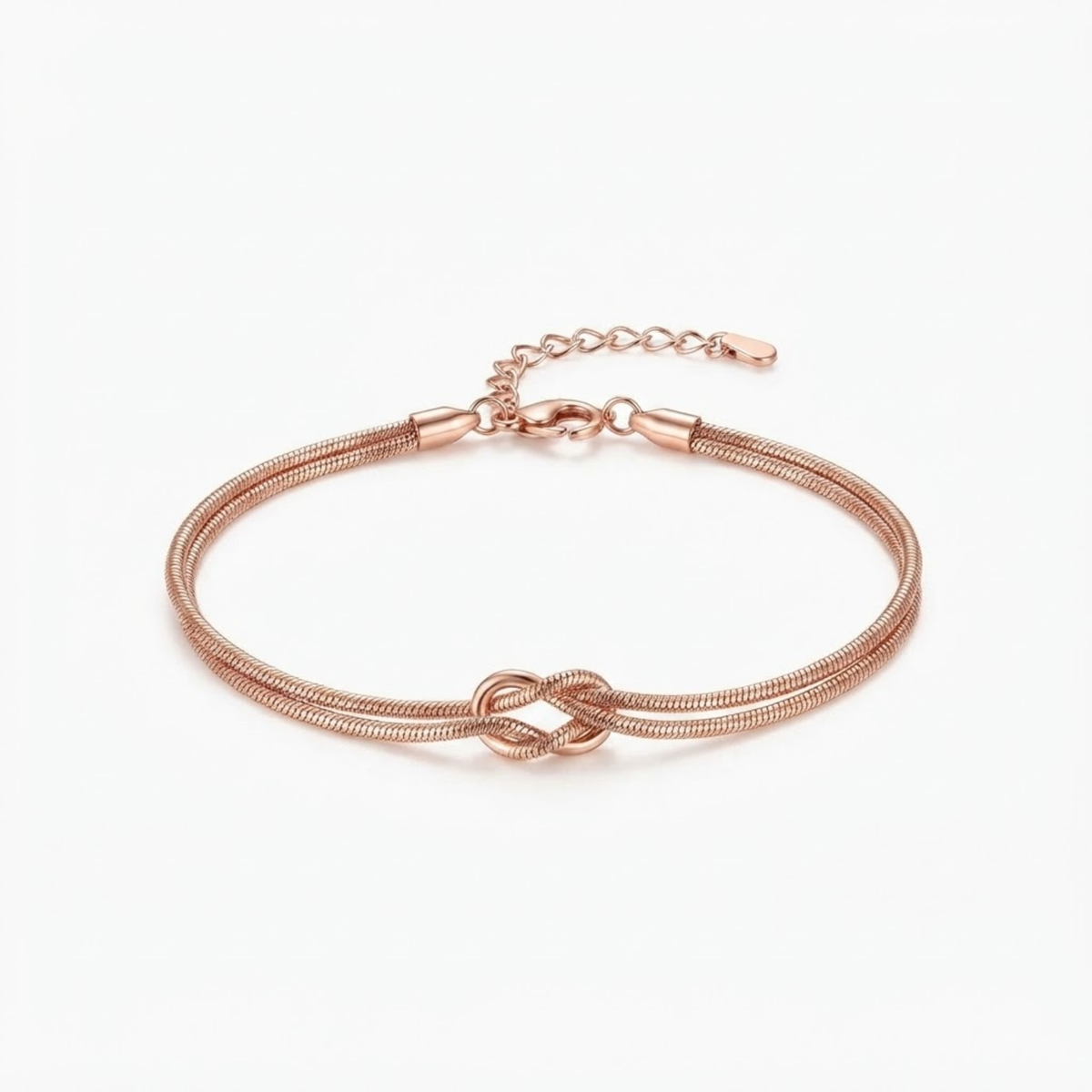 Women’s Infinity Bracelet with Infinity Symbol and Extension Chain