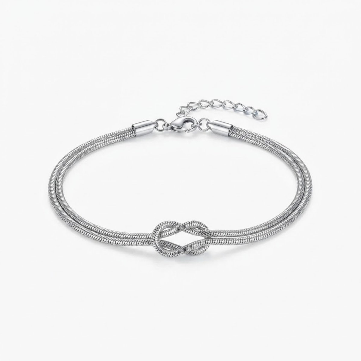 Women’s Infinity Bracelet with Infinity Symbol and Extension Chain