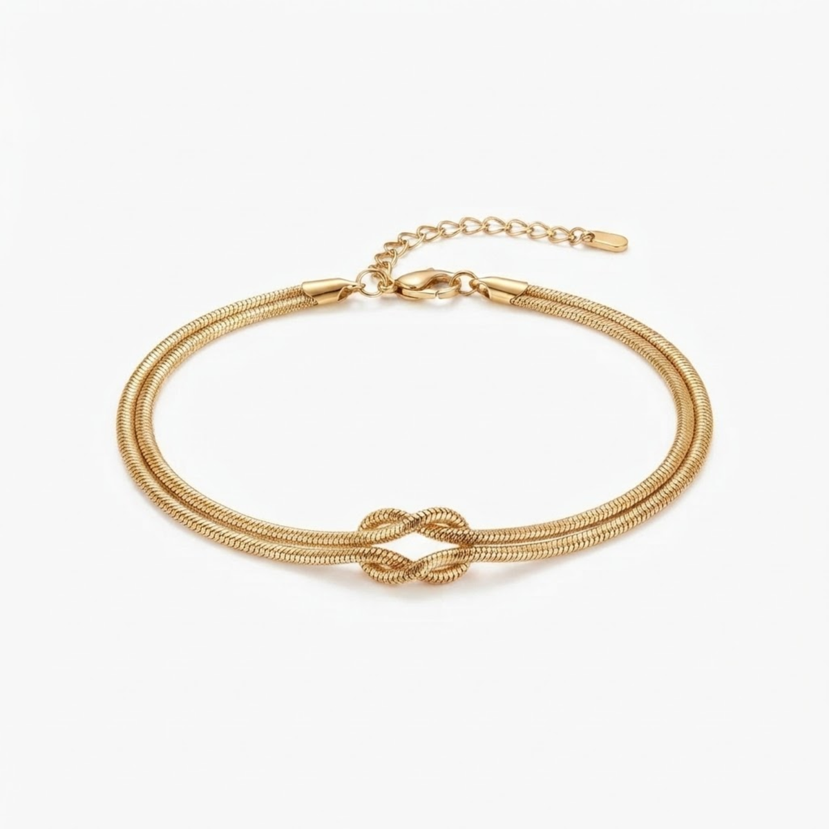 Women’s Infinity Bracelet with Infinity Symbol and Extension Chain