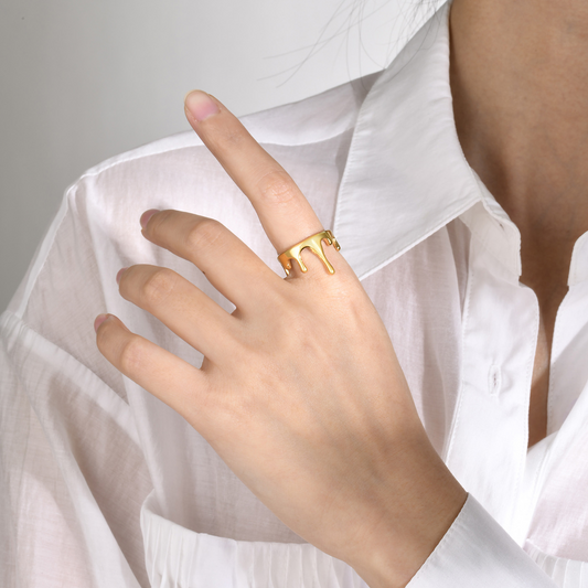 Setareh - Dripping honey ring