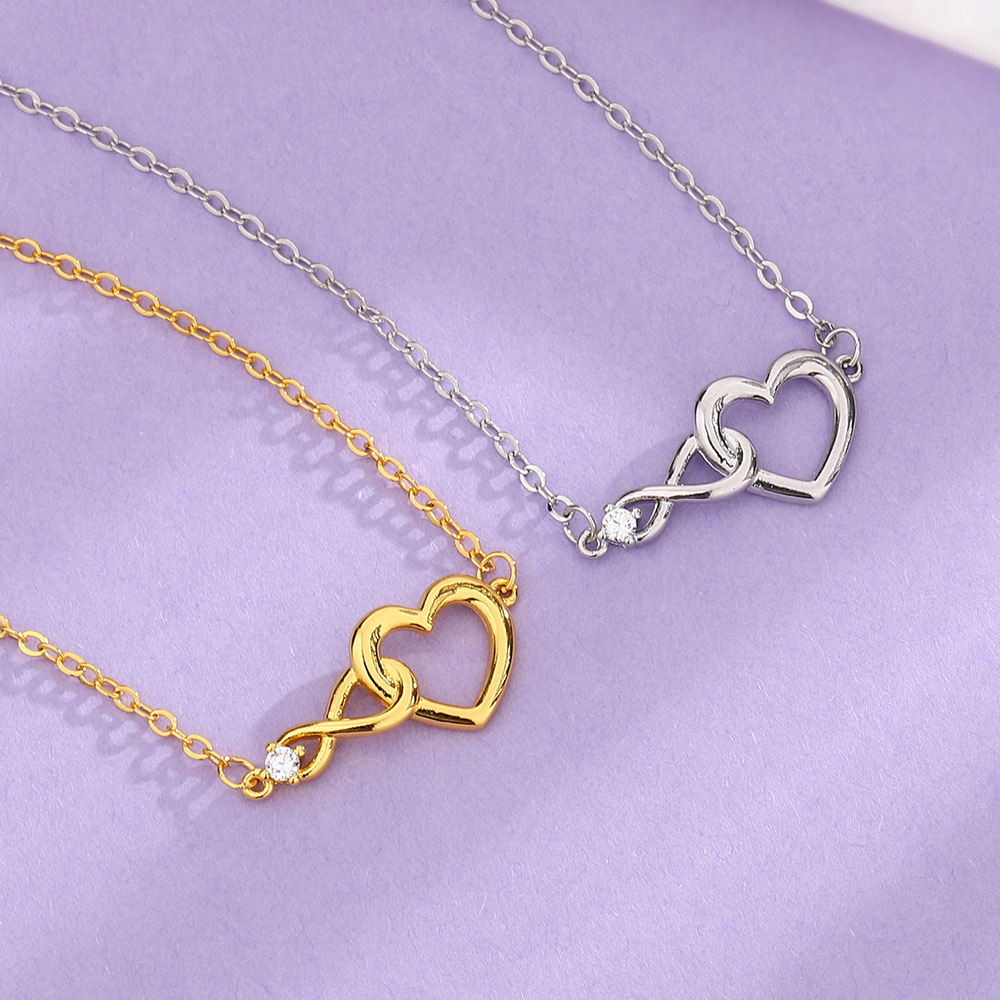 Infinite Heart Bracelet - Elegant CZ Bracelet