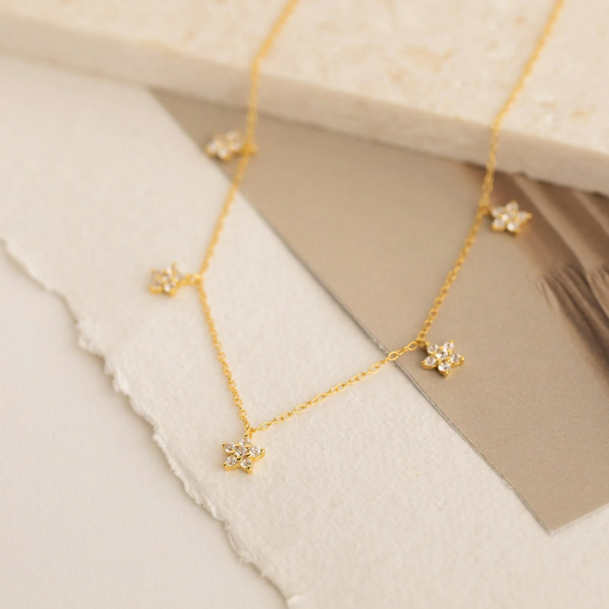 Delicate Flower Necklace