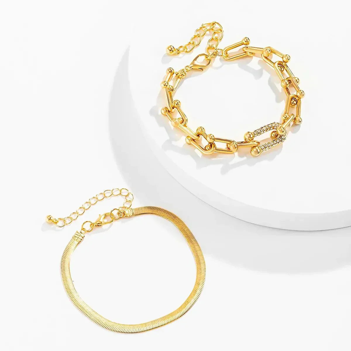 Maelys – Bracelets Set Chain & Snake