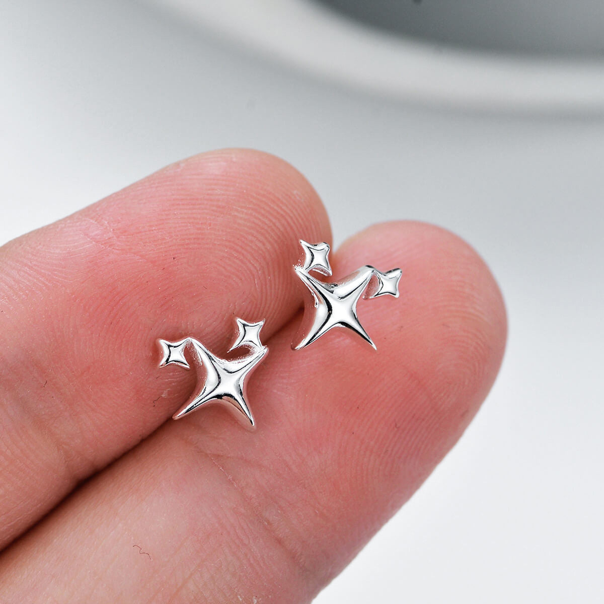 925 Sterling Silver Stud Earrings