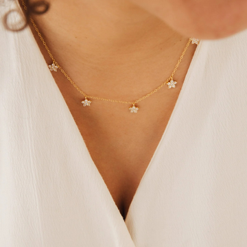 Delicate Flower Necklace