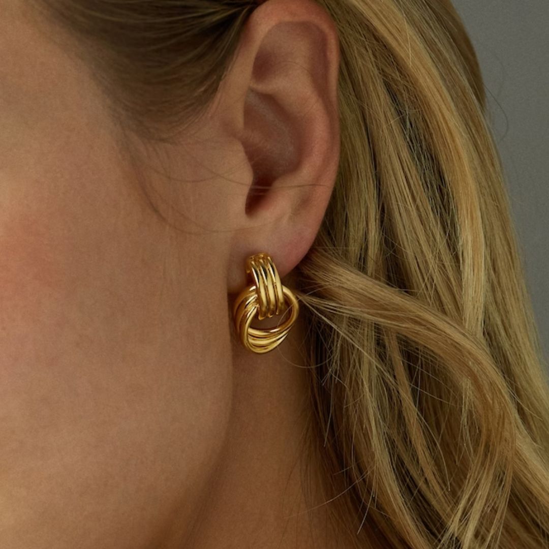 Lena - Multi-layered Hoops