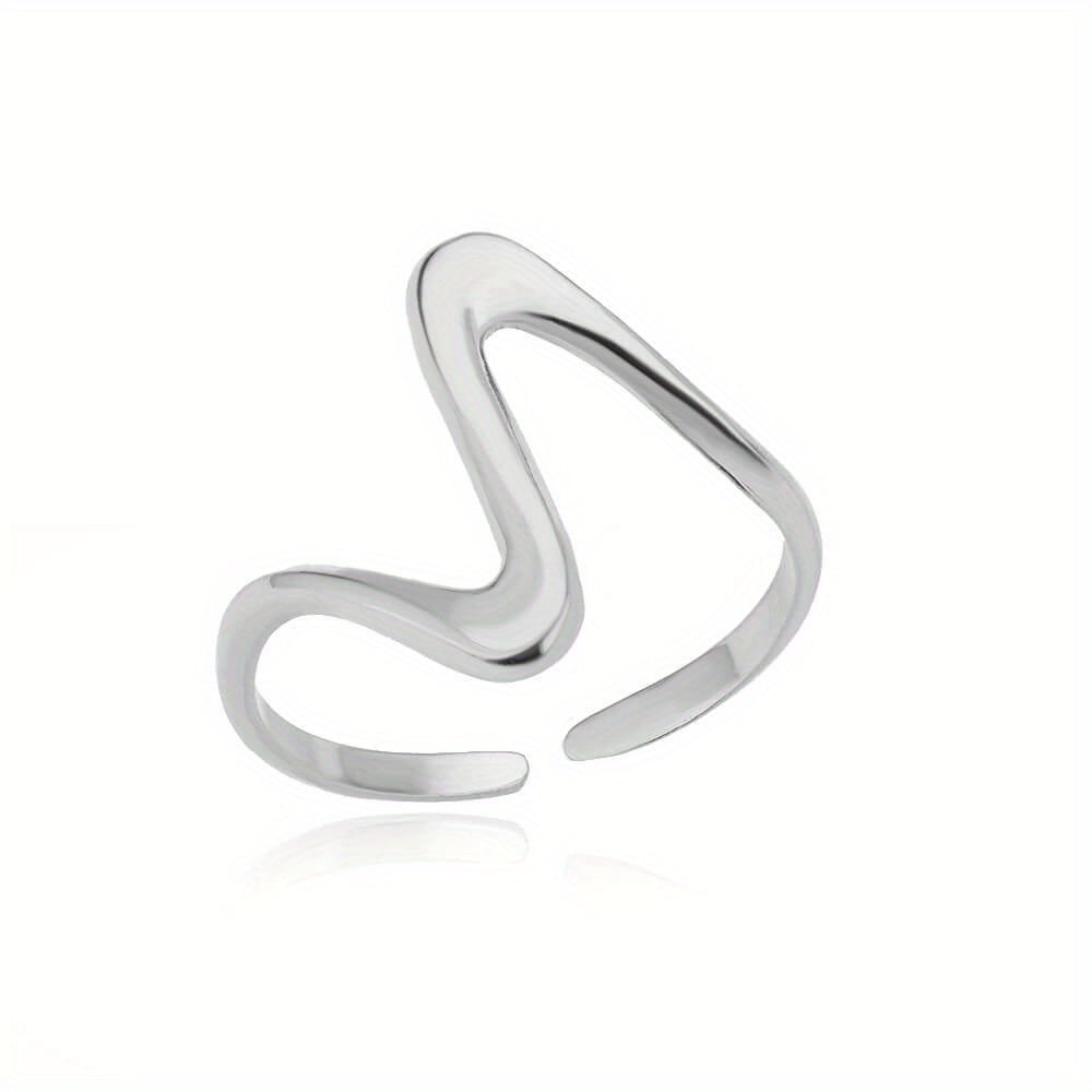 Rea – Adjustable cuff ring in contemporary style