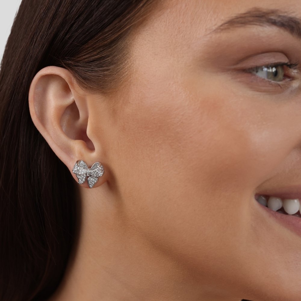Minerva – Bow-Shaped Earrings