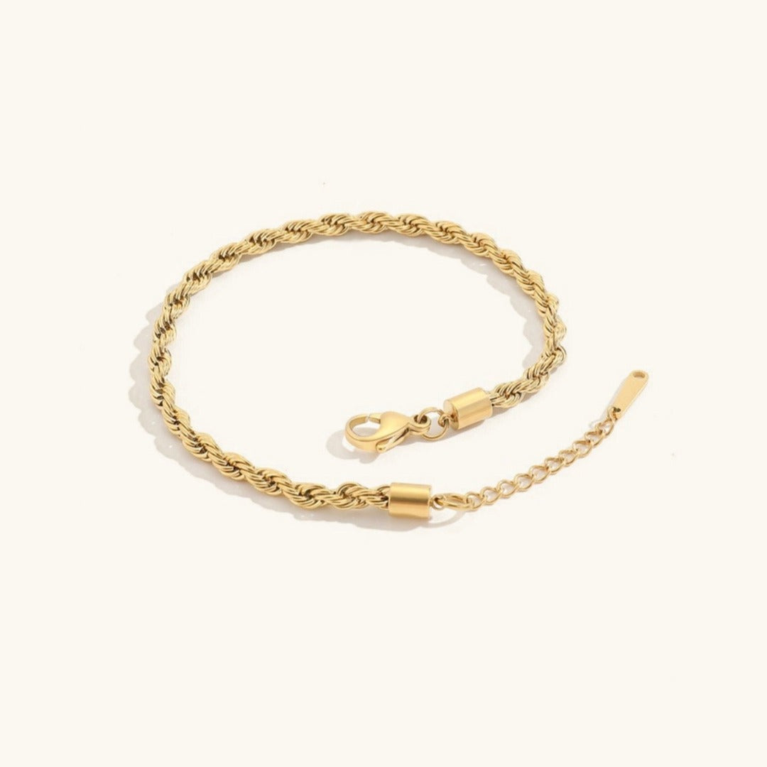 Leila - Anklet with Chain