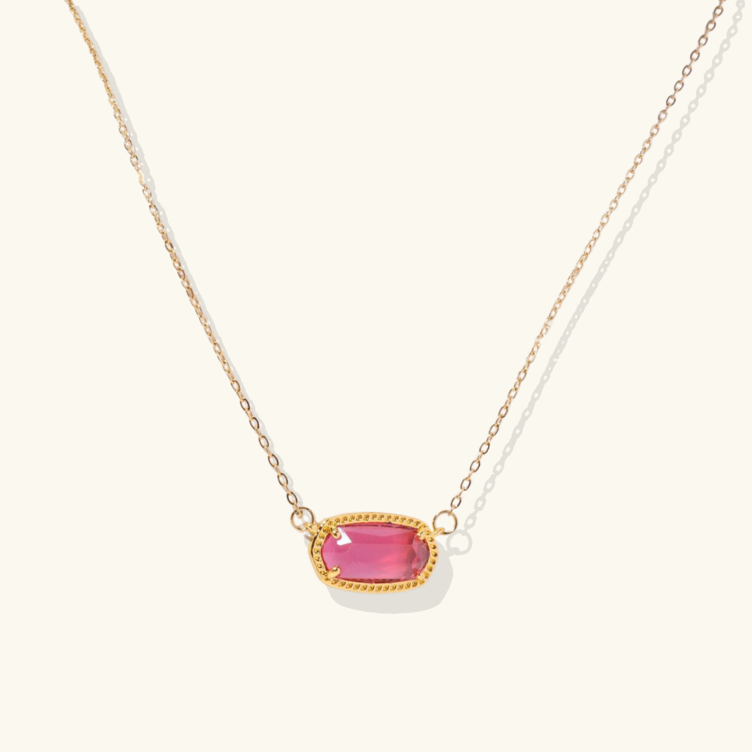 Viya – Birthstone Necklace Elegant