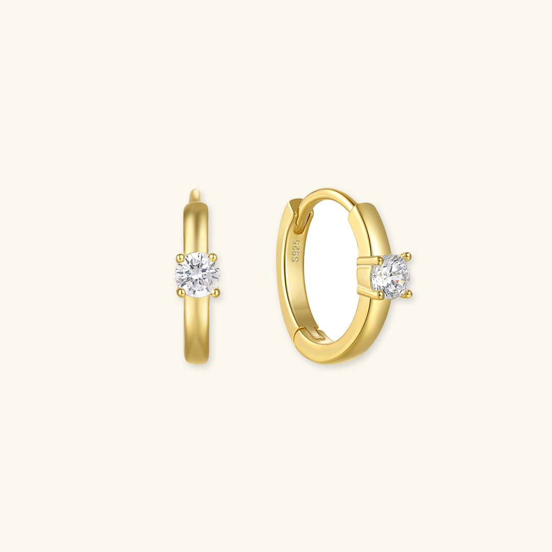 Aurielle – Stylish Solitaire Earrings