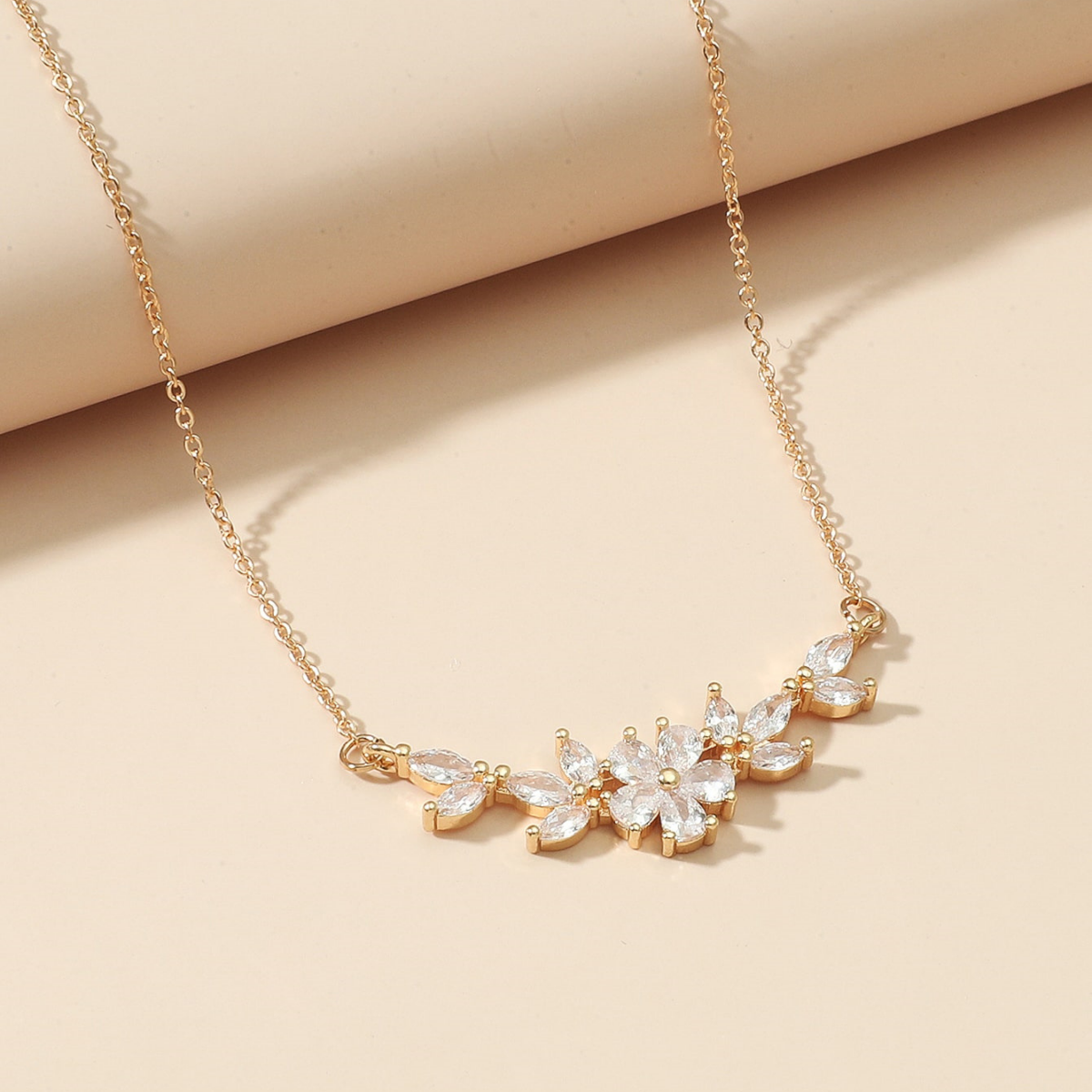 Flower Charm Necklace - Blossom Necklace