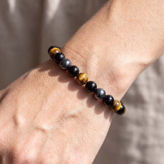 Kiarra – Bracelet with Triple Protection made of Natural Stones