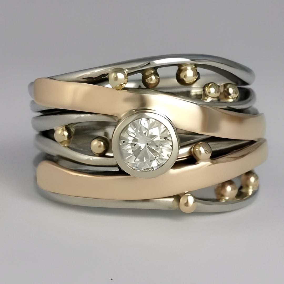Rhian – Vintage Ring Set