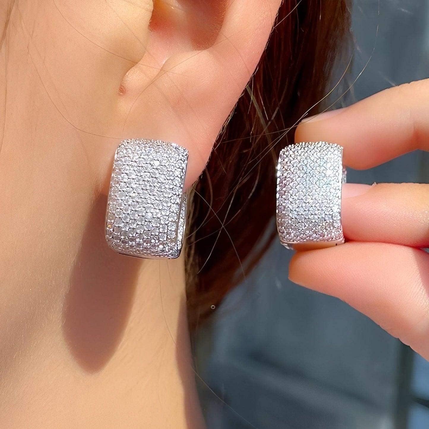 Amaya – Earrings Zircon Full Brilliance