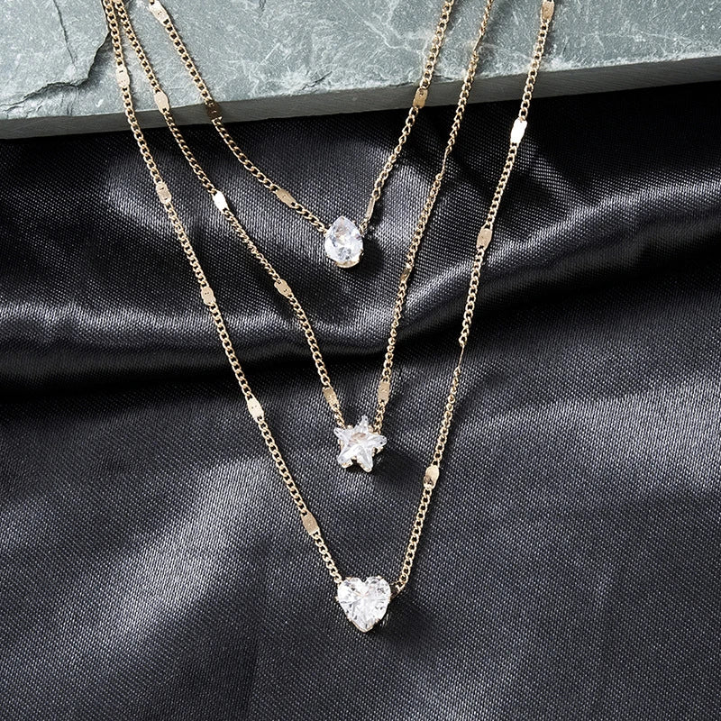 Sally – Chain with Three Decorative Pendants