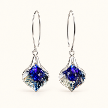 Women's Earrings with Decorative Stone Accents