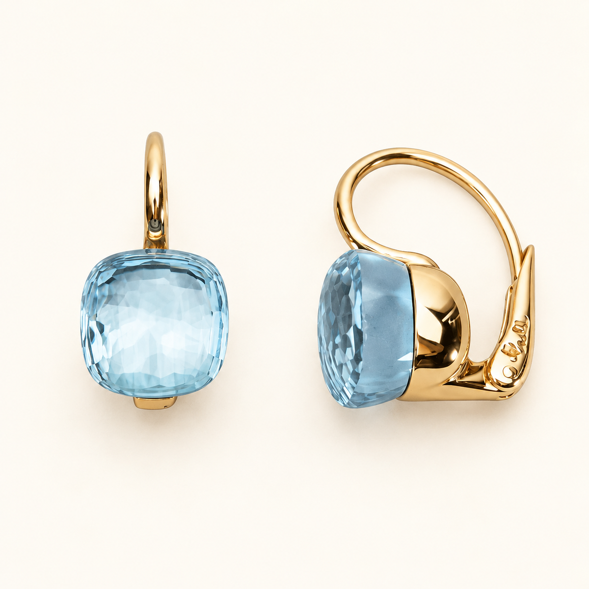Women's Statement Earrings with Set Stone Accents