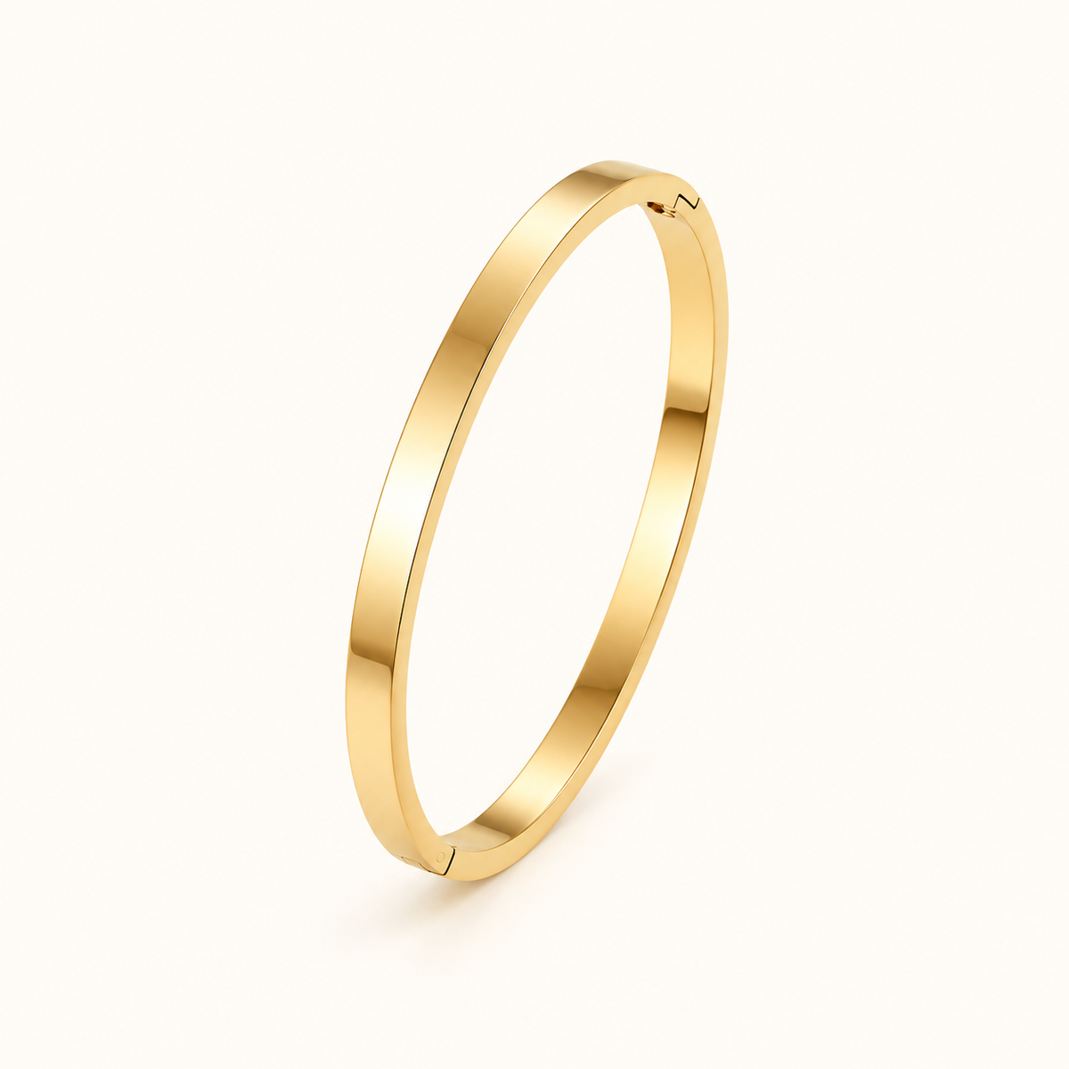 Women's Bracelet with Narrow, Smooth Band