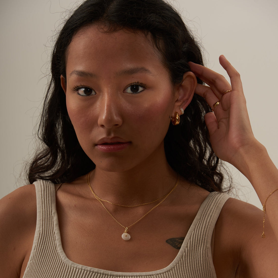 Tomiko - Wide Hoops