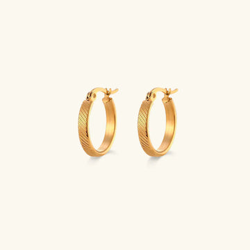 Women's Hoops with Diagonal Structured Surface