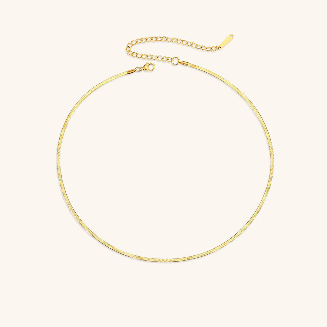 Elizabeth – Snake Chain in Gold