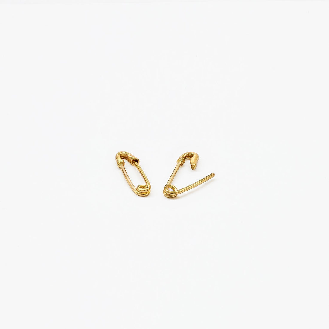 Eden - Little Safety Pin Earrings