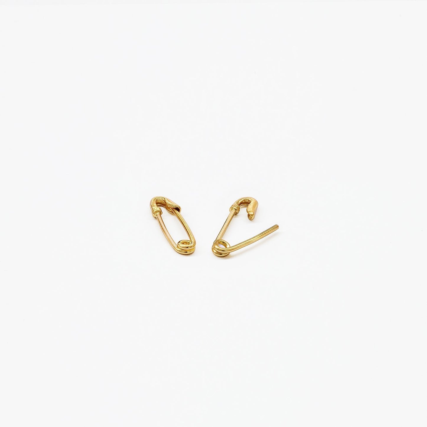 Eden - Little Safety Pin Earrings