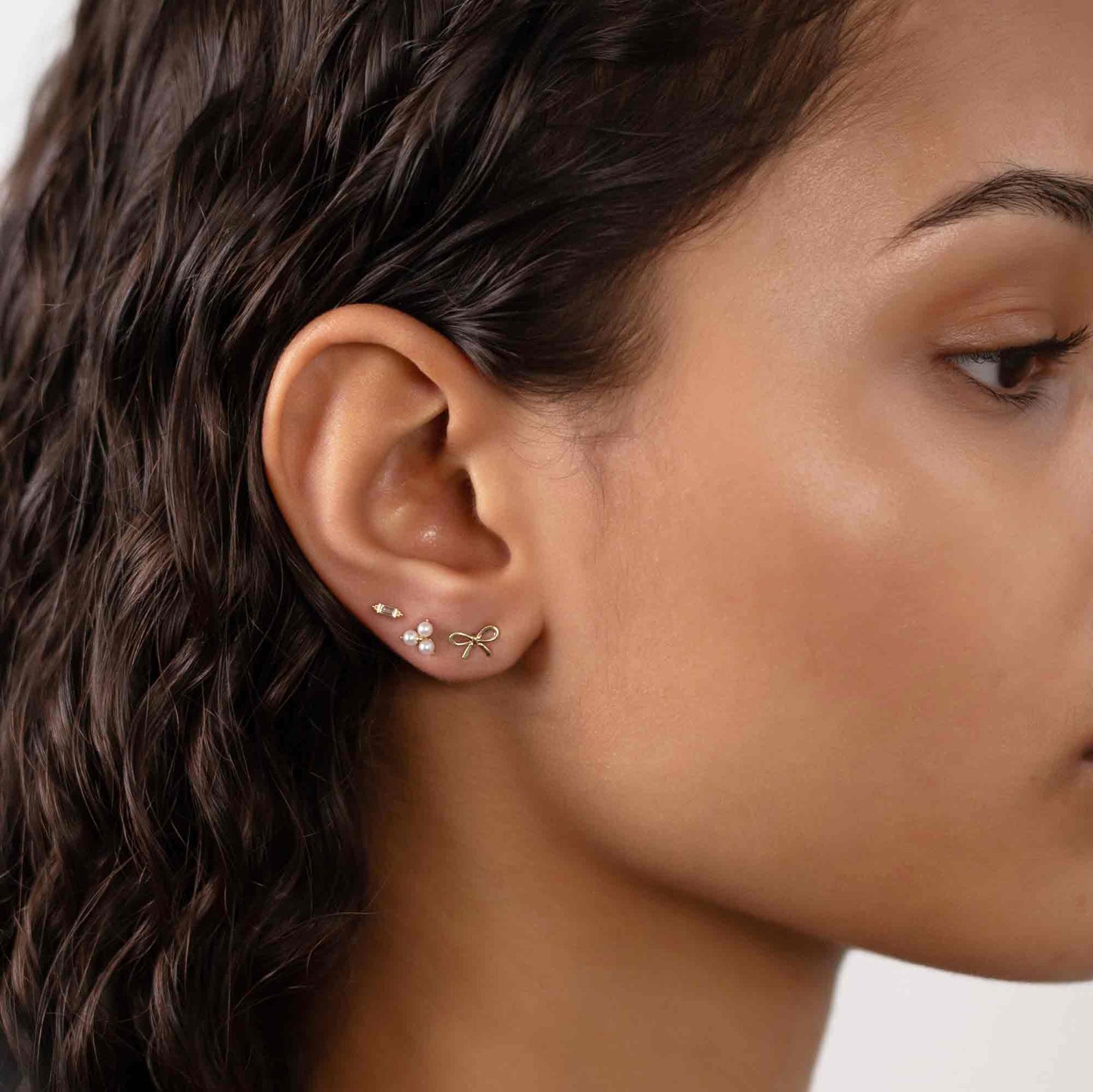 Harper - Bow Stud Earrings