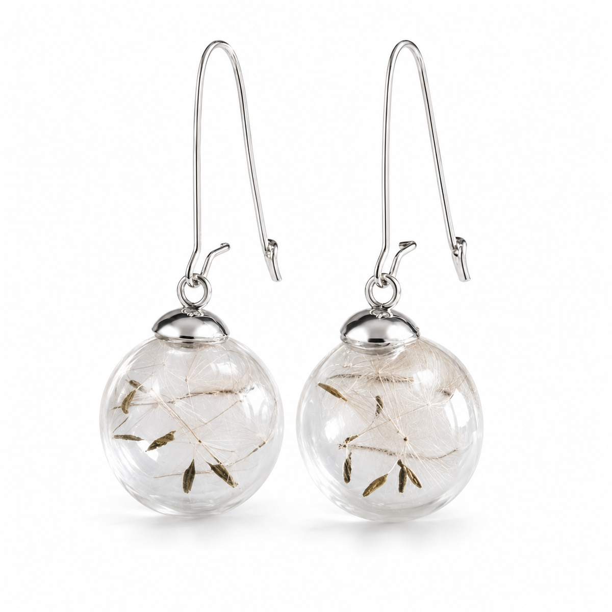 Liora – Earrings with Dandelion Motif