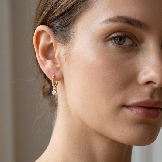 Celestine – Elegant Hanging Earrings