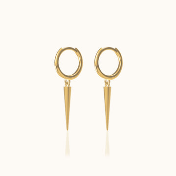 Kamala - Square Spike Earrings