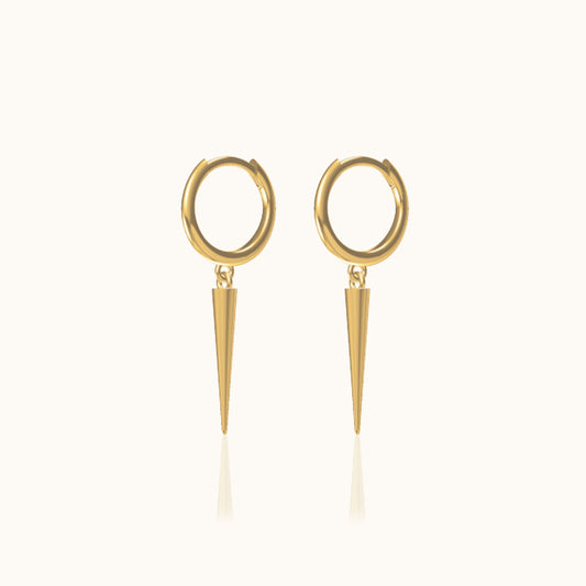 Kamala - Square Spike Earrings