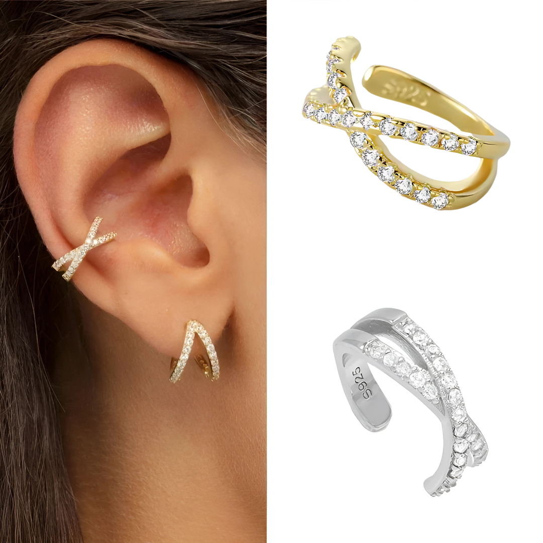 Noelle – Double-Layer Ear Clip