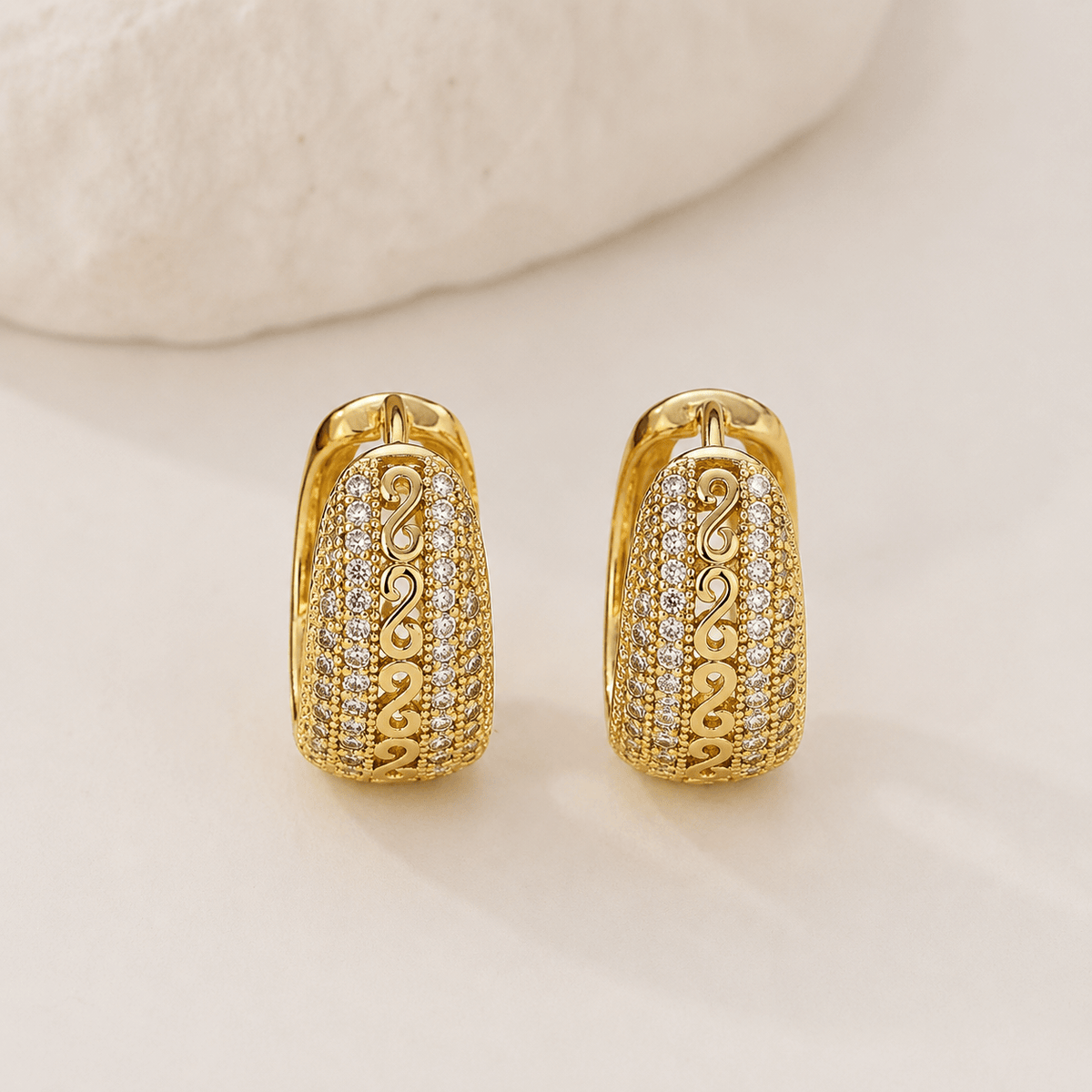 Women's Dangle Earrings with Bead Details and Boho-Inspired Design